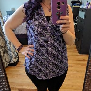 Slightly sheer blouse